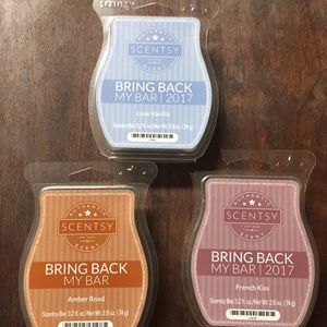 3 Scentsy Bars